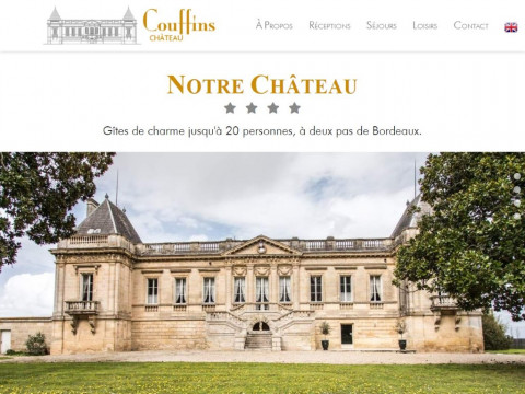 Création de sites internet pour les gîtes et chateaux, Asques (Gironde)
